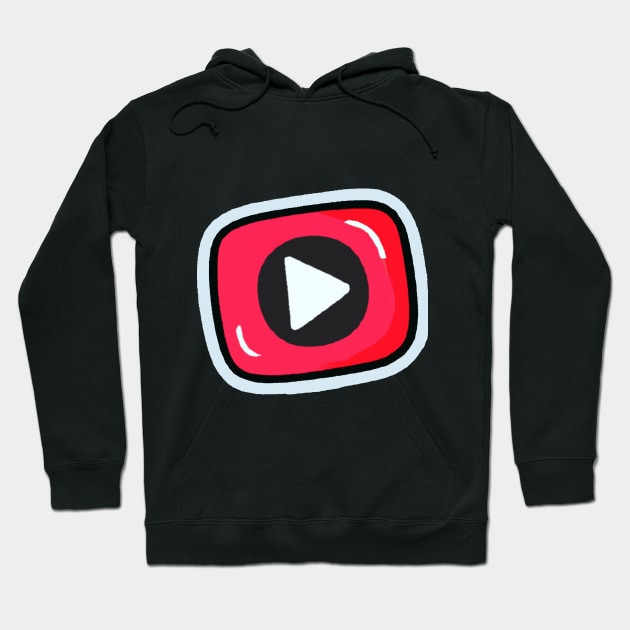 you tube like logo Hoodie by svtiktok